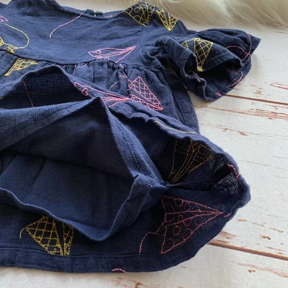 Cat & Jack Paper Airplanes Dress - Picture 3 of 5